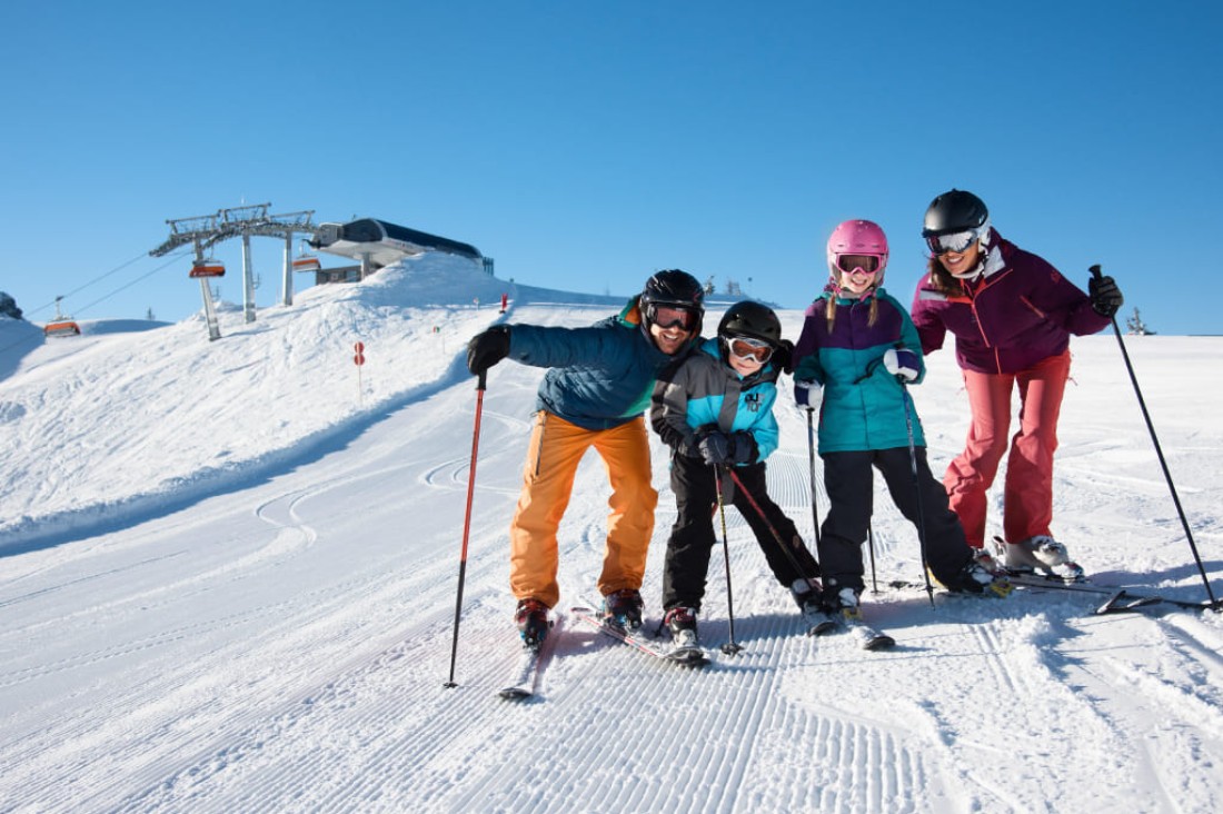 Das Skigebiet Flachau in Österreich 