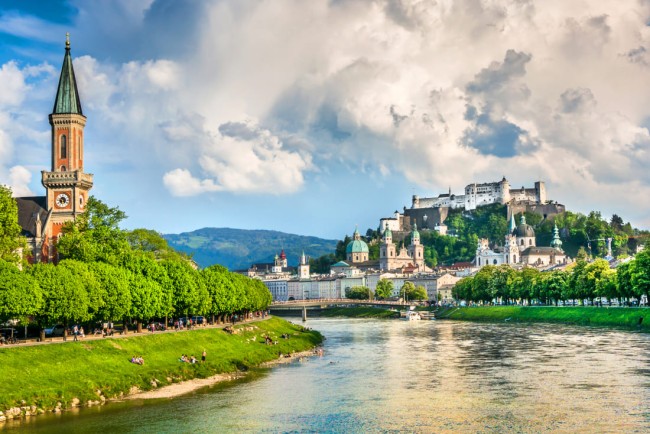 Mozartstadt Salzburg © Shutterstock